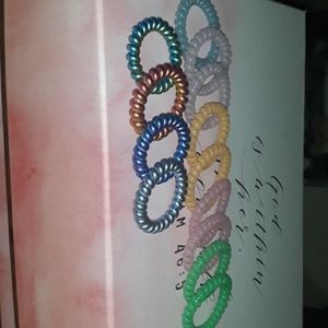 Ponytail holders or bracelets
